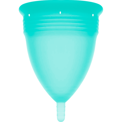 Menstruations Cup Grösse L Aquamarin | Stercup