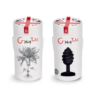 Gplug Twist 3.9cm Schwarz – G-Vibe