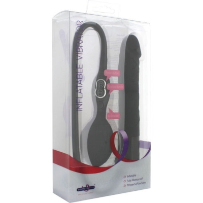 Vibrator Inflatable Black | Seven Creations