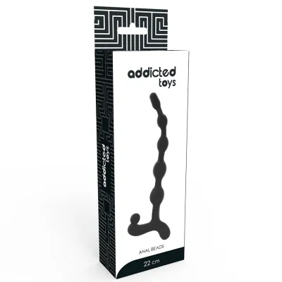 Analkugeln 22cm Schwarz – Addicted Toys