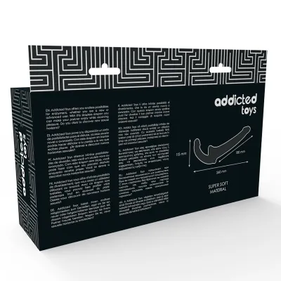 Harnessdildo Ohne Natürliche Befestigung Schwarz – Addicted Toys