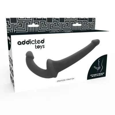 Harnessdildo Ohne Natürliche Befestigung Schwarz – Addicted Toys