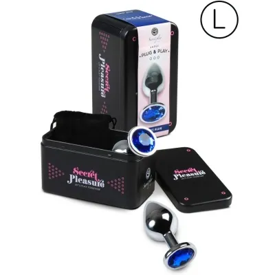 Analplug Size L Blau – Secretplay