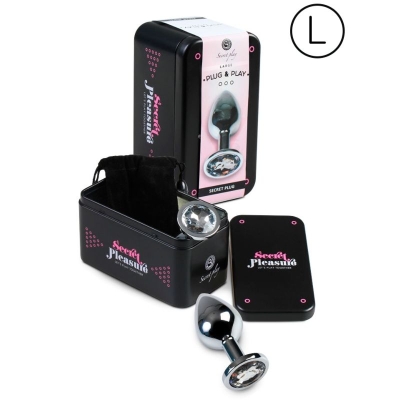 Analplug Transparent L | Secretplay