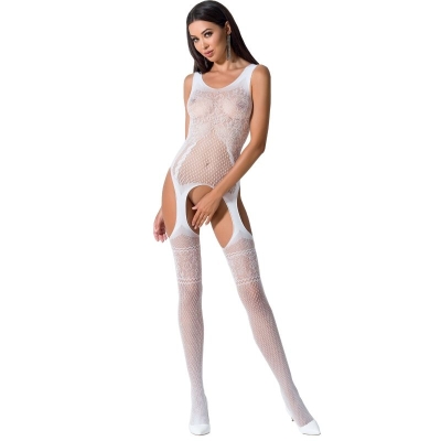 Bs061 Bodystocking Weiss OneSize | Passion