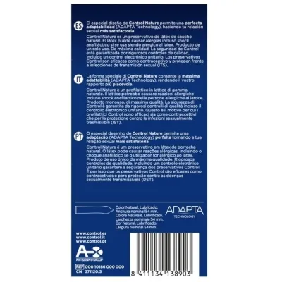 Adapta Nature Condoms 12 pcs. – Mittrol
