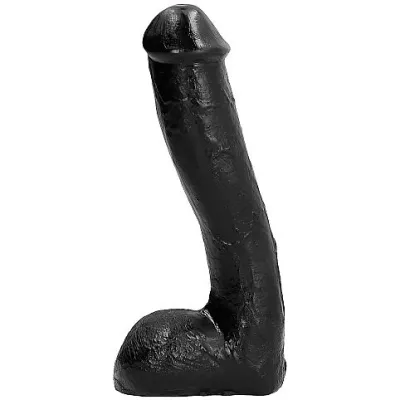 Realistischer Anal Penis 23cm – All Black