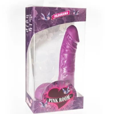 Eban Realistischer Dildo Purple 19cm – Pink Room