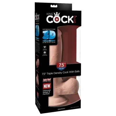 Triple Density Cock 19cm – Kingcock