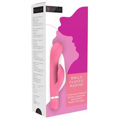 Bwild Classic Marine Rabbitvibrator Guava | B Swish