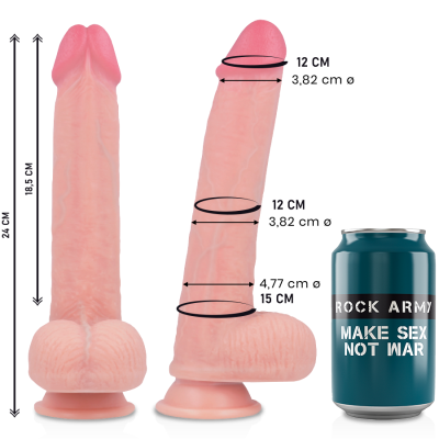 Premium Kingcobra Realistischer Dildo 24cm | Rockarmy
