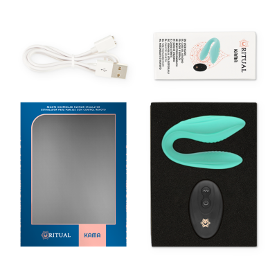 Kama Paarvibrator Aqua | Rithual