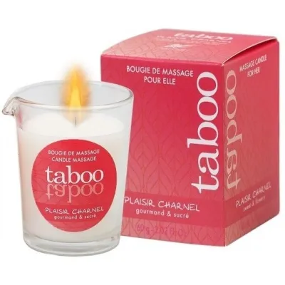 Massagekerze Woman Kakao Blumenduft – Taboo