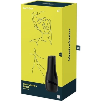 Masturbator Herren Classic Schwarz | Satisfyer