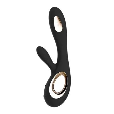 Soraya Wave Deep Rabbitvibrator Schwarz | Lelo