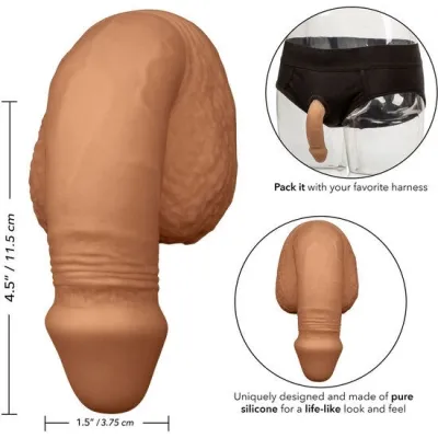 Silikon Packing Penis 12.75cm Caramel – Calex