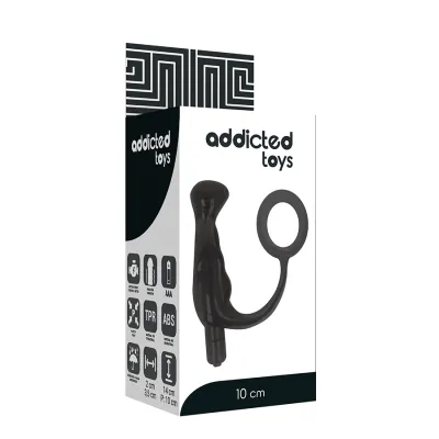 Prostatavibrator Schwarz 10cm – Addicted Toys