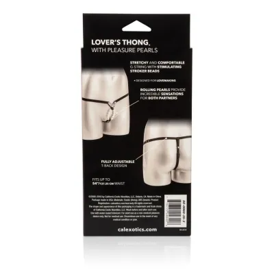 Lovers Thong W. Genuss Perlen – Calex