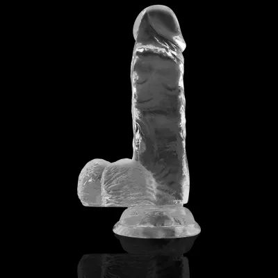 Clear Realistischer Dildo Transparent 15.5 X 3.5cm – Xray