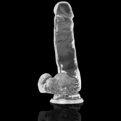 Realistischer Dildo Clear 18.5 X 3.8cm – Xray