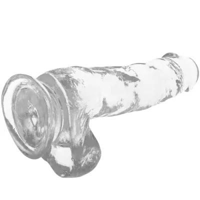 Realistischer Dildo Clear 18.5 X 3.8cm – Xray