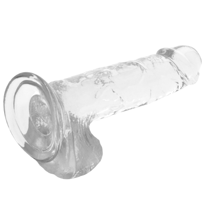 Realistischer Dildo Clear 20cm X 4.5cm | Xray