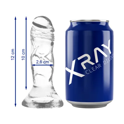 Clear Dildo Transparent 12 X 2.6cm – Xray