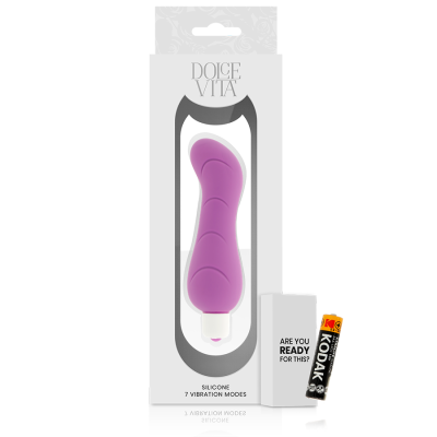 G-Spot Purple Silikon Vibrator | Dolce Vita