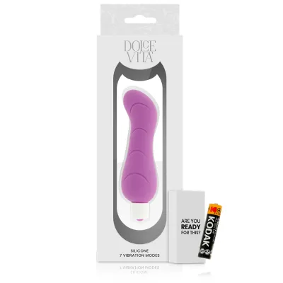 G-Spot Purple Silikon Vibrator | Dolce Vita
