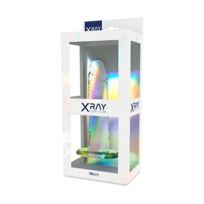 Clear Dildo Transparent 18 X 4cm – Xray