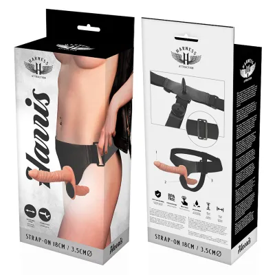 Harris Doppel Penetration Mit Vibration 18cm – Harness Attraction