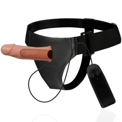 Gregory Hollow Rnes Mit Vibrator 16,5cm – Harness Attraction