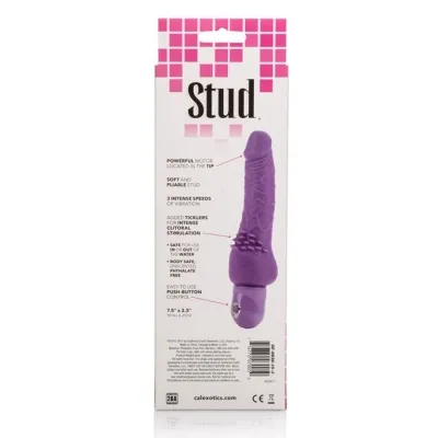 Power Stud Cliterrific Purple Vibrator – Calex