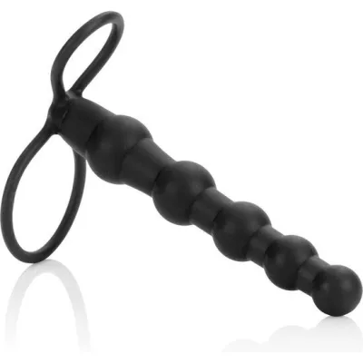 Beaded Dual Penetrator Schwarz – Calex