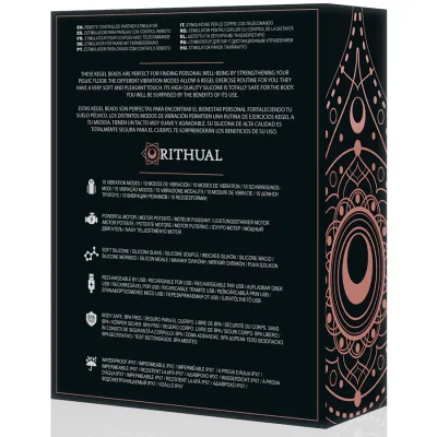 Nisha Vibrierende Kugeln Schwarz – Rithual