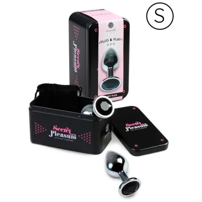 Anal plug black S – Secret play