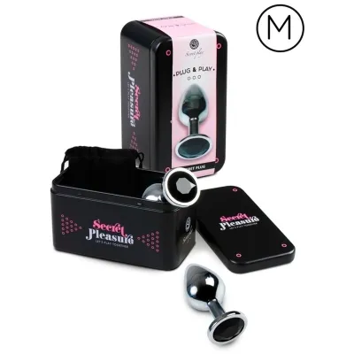 Analplug Schwarz M – Secretplay