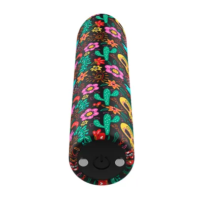 Floral Rechargeable Bullet 10 Intensities – Custom Bullets