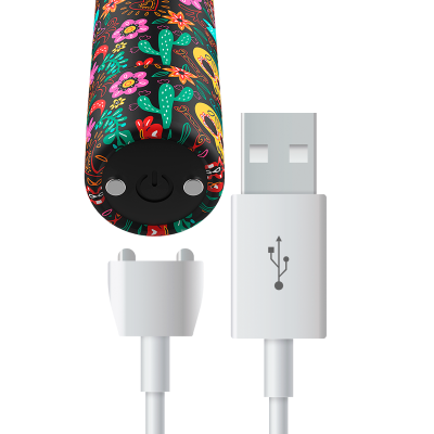 Floral Rechargeable Bullet 10 Intensities | Custom Bullets
