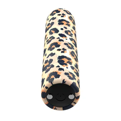 Rechargeable Bullet Leopard 10 Intensities – Custom Bullets