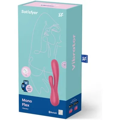 Mono Flex Vibrator Rot Mit App | Satisfyer