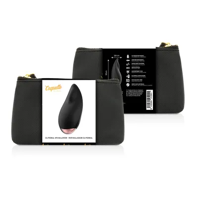 KlitorialStimulator Schwarz / Gold | Coquette Chic Desire