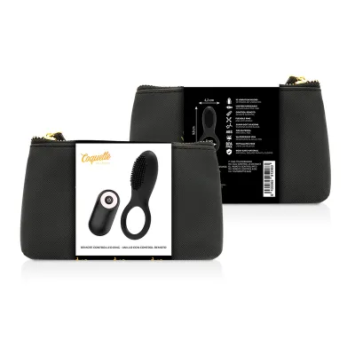 Cockring Schwarz / Gold – Coquette Chic Desire