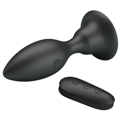 Analplug Mit Vibration Schwarz | Mr Play