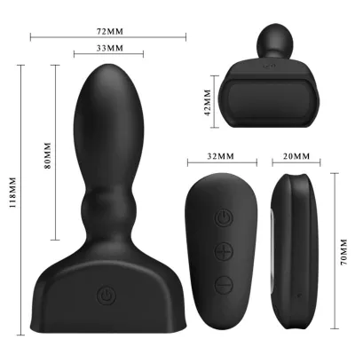 Anal Plug with Remote Control – Mr Play