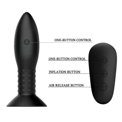 Plug Mit Schwarzen Rotierenden Perlen – Mr Play