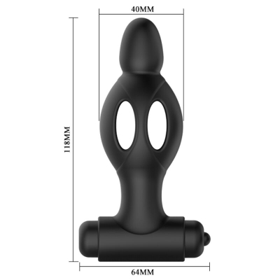 Silikon Analplug Mit Vibration | Mr Play