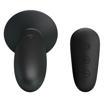 Analplug Mit Vibration Schwarz 12 Modi | Mr Play