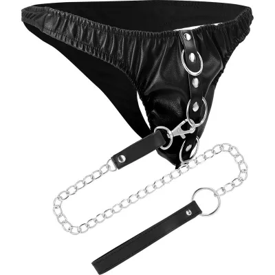 Submission Tanga Mit Metallkette – Darkness