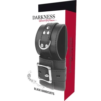 Black Leather Handcuffs – Darkness